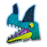 'Teal Dragon' Sticker